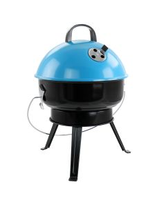 Gibson Home Fireblue Portable 14 Inch BBQ Grill in Blue