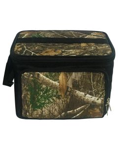 Brentwood Kool Zone 6 Can Insulated Cooler Bag with Hard Liner in Realtree Edge Camo
